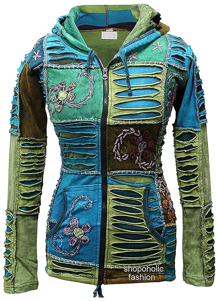 ジャケット・アウター Embroidery Flower Beads Hoodie $_12.JPG?set_id=880000500F